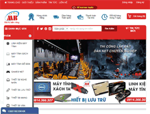 Tablet Screenshot of minhbach.com.vn